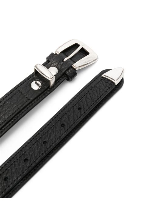 cintura minimal western uomo nera LEMAIRE | AC1181 LL139BK999